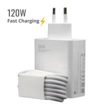 Carregador Turbo 120W Cabo USB-C Com Adaptador Compatível Com Mi 12S/ Mi 12S Pro/ Mi 12S Ultra/ Mi 12T Pro - Snaw