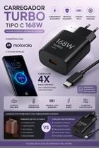 Carregador turbo 168W Tipo C Super Rápido Compatível Motorola Samsung Xiaomi Carregador turbo 168W Tipo C Super Rápido Compatível Motorola Samsung Xiaomi