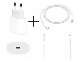 Carregador Turbo 20W Fonte Mais Cabo Usbcl Carregador Turbo 20W Fonte Mais Cabo Usbcl