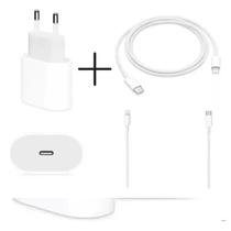 Carregador TURBO 20W TIPO C USB-C + CABO Light