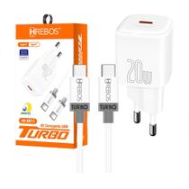 Carregador Turbo 20w Usb-c Para Galaxy S24+ S24 S24 Ultra