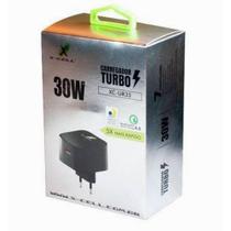 Carregador Turbo 30W 4.0 5x Mais rápido XC-UR33