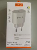 Carregador turbo 30w 6.1 a premium tipo c ca31-7