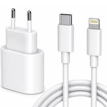 Carregador Turbo 30w Compatível Iphone 8 Plus X Xr 11 12 13 14 Pro