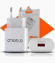 Carregador Turbo 30W USB 6.1A aGold CA31 8 branco