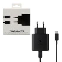 Carregador Turbo 45W USB-C Compatível com Samsung S20FE S21FE S22 S10 S23 S23Ultra S23FE - Tx - Original