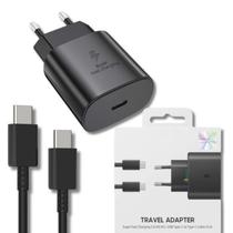 Carregador Turbo 45W USBC Compatível com Samsung S20FE S21FE S22 S10 S23 S23Ultra S23FE S24 s24FE S24Ultra S25 S25FE S25ULTRA S26 S26 USBC Bivolt