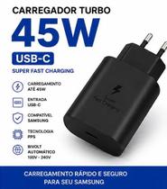 Carregador Turbo 45W USBC Super Fast Charging Compatível Samsung Galaxy S20 S21 S22 S23 S24 S25 Ultra Plus FE PPS Qualquer modelo USBC Carregador Turbo 45W USBC Super Fast Charging Compatível Samsung Galaxy S20 S21 S22 S23 S24 S25 Ultra Plus FE PPS Qualquer modelo USBC