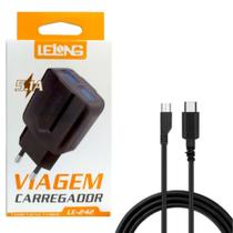 Carregador Turbo 5.1A P/ Samsung J1 J2 J3 J4 J5 J5 Prime A10 Conector V8 - Lelong