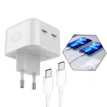 Carregador Turbo 50W Compatível com Xiaomi Note 7 8 9 10 11 12 13 Poco X3 X4 X5 X6 Pro UsbC