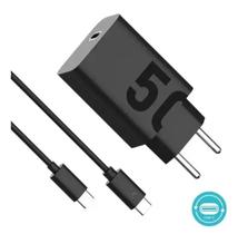 Carregador TURBO 50W USB-C (Acompanha CABO USB-C TIPO-C)