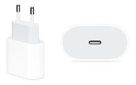 Carregador turbo + cabo e fonte Tipo C 20w carga rápida, Compativel com o iphone,ipad