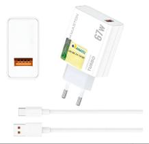 Carregador Turbo + Cabo USB Tipo C Maston