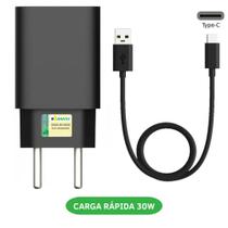 Carregador Turbo Compatível Motorola Turbopower 3.0 Usb-c 30w