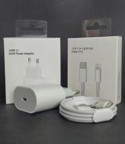 Carregador Turbo Completo iPhone,USBC 20W Cabo Lightning USBC Compatível com IPhone,11,12,13,14 Carga Rápida Premium Selo Anatel Carregador Turbo Completo iPhone,USBC 20W Cabo Lightning USBC Compatível com IPhone,11,12,13,14 Carga Rápida Premium Selo Anatel