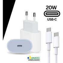 Carregador Turbo Fonte 20w Usbc Cabo Compatível Ipone 15 15 plus 15 pro 15 16 max
