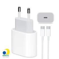 Carregador Turbo Fonte 35W Cabo Para USBC Compatível com Iphone 15 15 Plus 15 Pro 15 max