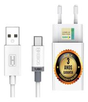Carregador Turbo Galaxy A53 A73 A52 A22 S21 A83 Anatel