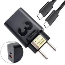 Carregador TURBO Original Lehmox 30W Compativel Para Galaxy A11, A12, A13, A20 e A21s - LE1TYPEC Carregador TURBO Original Lehmox 30W Compativel Para Galaxy A11, A12, A13, A20 e A21s - LE1TYPEC