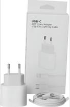 Carregador Turbo Para Celular 20w,cabo Usb Tipo C Compatível Para Iphon