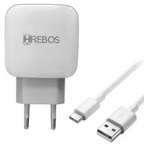 Carregador Turbo para Celular TIPO C DUPLO USB