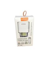 Carregador turbo PD 20w 1m/tipoC para lightning KD-108A Carregador turbo PD 20w 1m/tipoC para lightning KD-108A