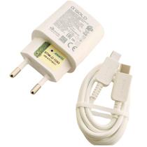 Carregador Turbo PD Super Rapido 30w Para Samsung Galaxy Todos Modelos Tipo C A04e A14 A22 A54 S23 S21 Fe - A GOLD