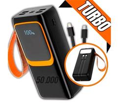 Carregador Turbo Portátil Power Bank 50.000mah 12 Cargas Digital - A'GOLD/KAIDI