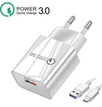 Carregador Turbo Power Qualcomm Qc3.0 Cabo C Carregador Turbo Power Qualcomm Qc3.0 Cabo C