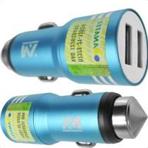 Carregador Turbo Power Veicular 2.0 Com 2 Portas Usb 12V Portátil