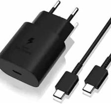 Carregador Turbo Premium 25W com Cabo Tipo C para Tipo C 1m, Tecnologia Power Delivery PD, Compatível com Samsung, Motorola, LG PREMIUM
