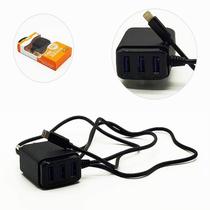 Carregador Turbo Preto 4.8 A Com entrada USB TC E250 I6