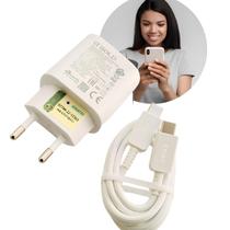 Carregador Turbo Rapido 30w Para Samsung Galaxy Todos Modelos Tipo C A04e A14 A22 A23 A54 S9 S10 S20 S21 Ultra S21 Fe Com Cabo Blindado