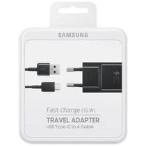 Carregador Turbo Samsung 15W Galaxy A6 2018 Bivolt Tipo C