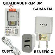 Carregador turbo tipo-c 20w - kaidi