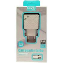 Carregador Turbo Tipo C 4.8A Leon GTS - LEON-8001/C Carregador Turbo Tipo C 4.8A Leon GTS - LEON-8001/C