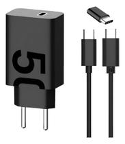 Carregador Turbo Tipo C compativel com Motorola Moto G10 G9 G8 G7 30w