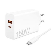 carregador turbo tipo c fonte 150w cabo compatível xiaomi samsung carga ultra rápida carregador turbo tipo c fonte 150w cabo compatível xiaomi samsung carga ultra rápida