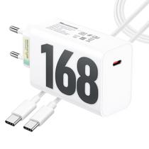 carregador turbo tipo c fonte 168w cabo compatível com motorola carga ultra rápida carregador turbo tipo c fonte 168w cabo compatível com motorola carga ultra rápida