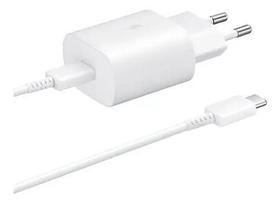 Carregador Turbo Tipo - C Fonte 25w compatível com Samsung Galaxy Carga ultra rapida