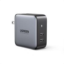 Carregador UGREEN 100W USB C GaN de 2 portas para MacBook Pro, iPhone