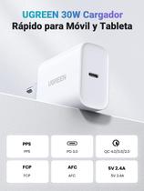 Carregador Ugreen 30W Pd Usb C Carregamento Rápido