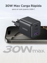 Carregador Ugreen 30W Rápido ( Suporta Pd 25W 20W ) Chip Gan Carregador Ugreen 30W Rápido ( Suporta Pd 25W 20W ) Chip Gan