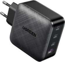 Carregador UGREEN 65W GaN USB C Multiportas 45W 30W 25W Power Delivery PPS Quick Charge 4.0+ FCP AFC Carregador UGREEN 65W GaN USB C Multiportas 45W 30W 25W Power Delivery PPS Quick Charge 4.0+ FCP AFC