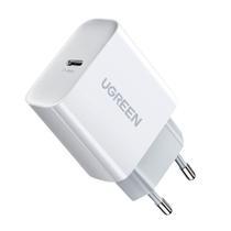 Carregador Ugreen Cd137 Micro Usb Tipo C PD 20W Branco
