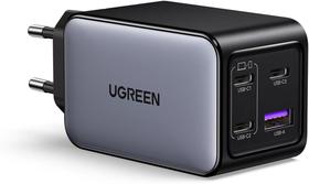 Carregador UGREEN Nexode 65W ( 4 em 1 ) GaNInfinity 3xUSB C e 1xUSB A suporta PD QC4+ Galaxy 45W 25W