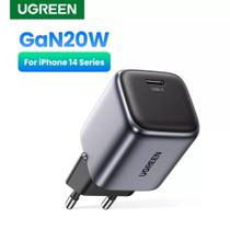 Carregador Ugreen Usb-c Gan Nexode Mini 20w Fast Charge