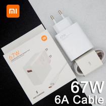 Carregador Ultra Rápido - 67W TIPO-C ORIGINAL LACRADO+NF