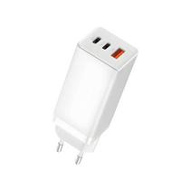Carregador Ultra Rápido Gan 65W Quick Charger 3 Portas Carregador Ultra Rápido Gan 65W Quick Charger 3 Portas