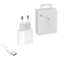 Carregador Universal Turbo 120W Cabo USB-C Com Adaptador Compatível Com Poco X3/ Poco X3 NFC/ Poco X3